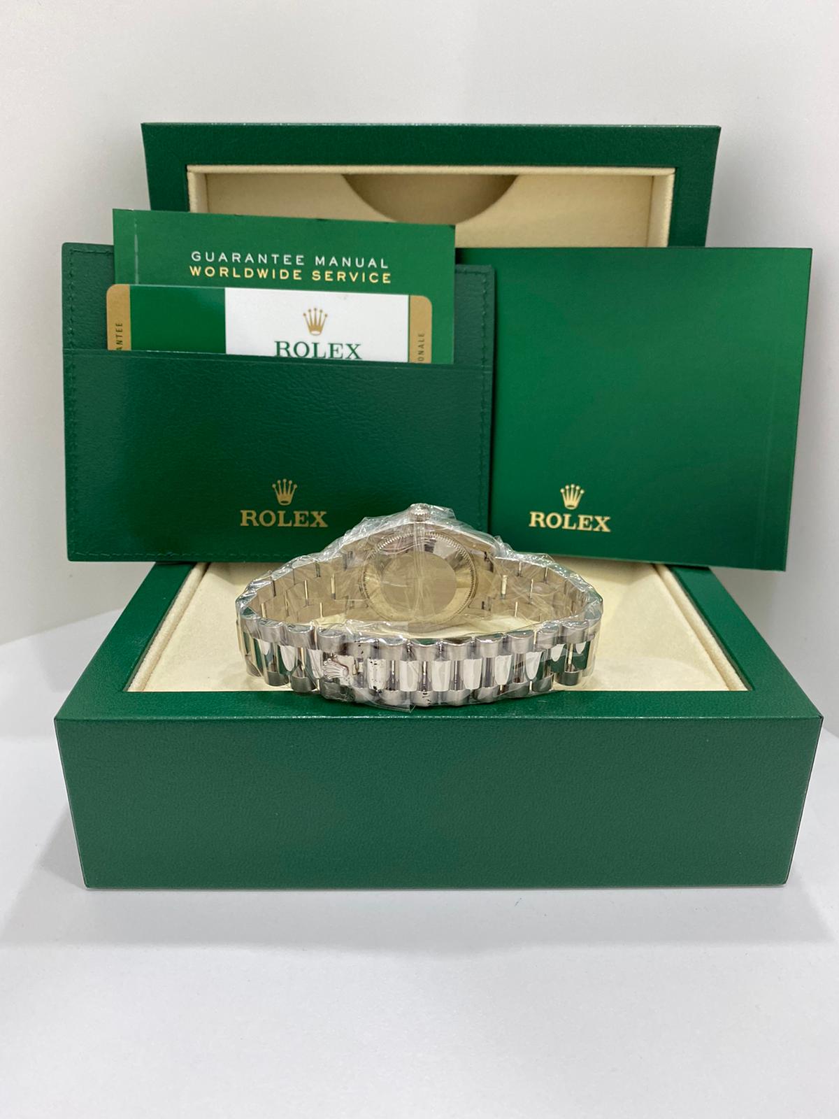 Rolex Datejust 31mm White Gold Diamonds - J.PENDULUM