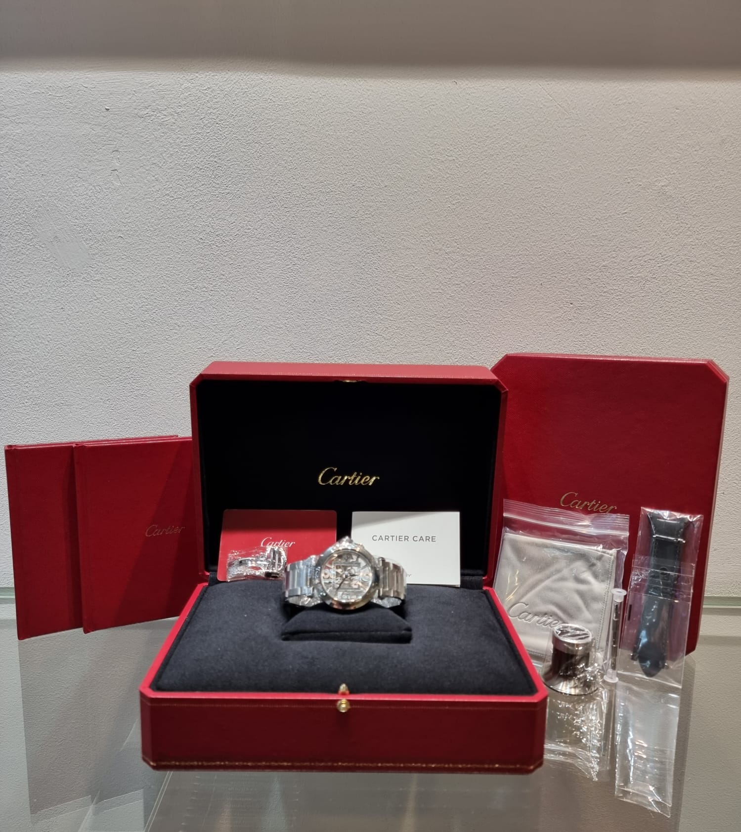 Cartier watch saks on sale