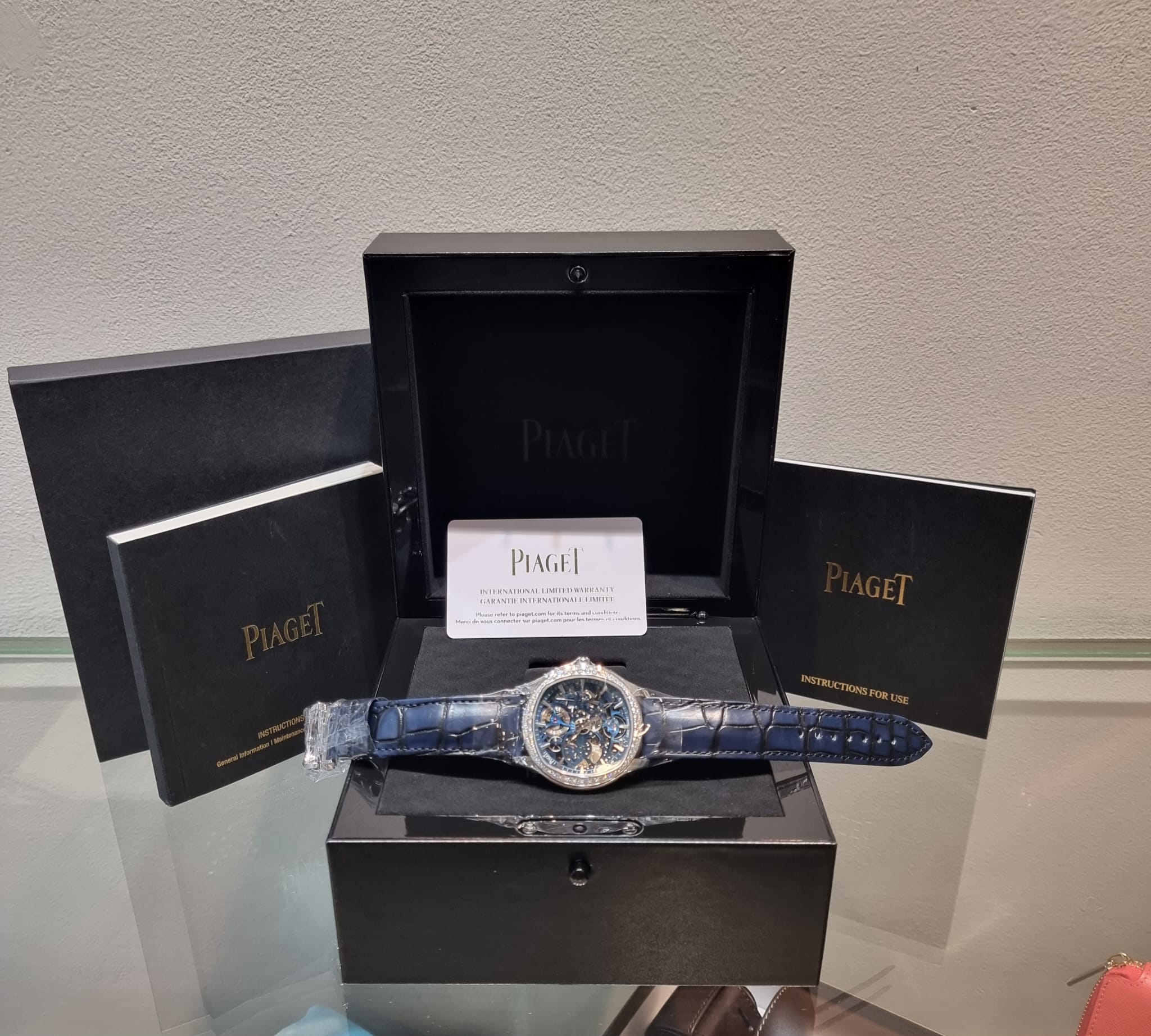 Piaget 42mm Polo Skeleton White Gold - J.PENDULUM