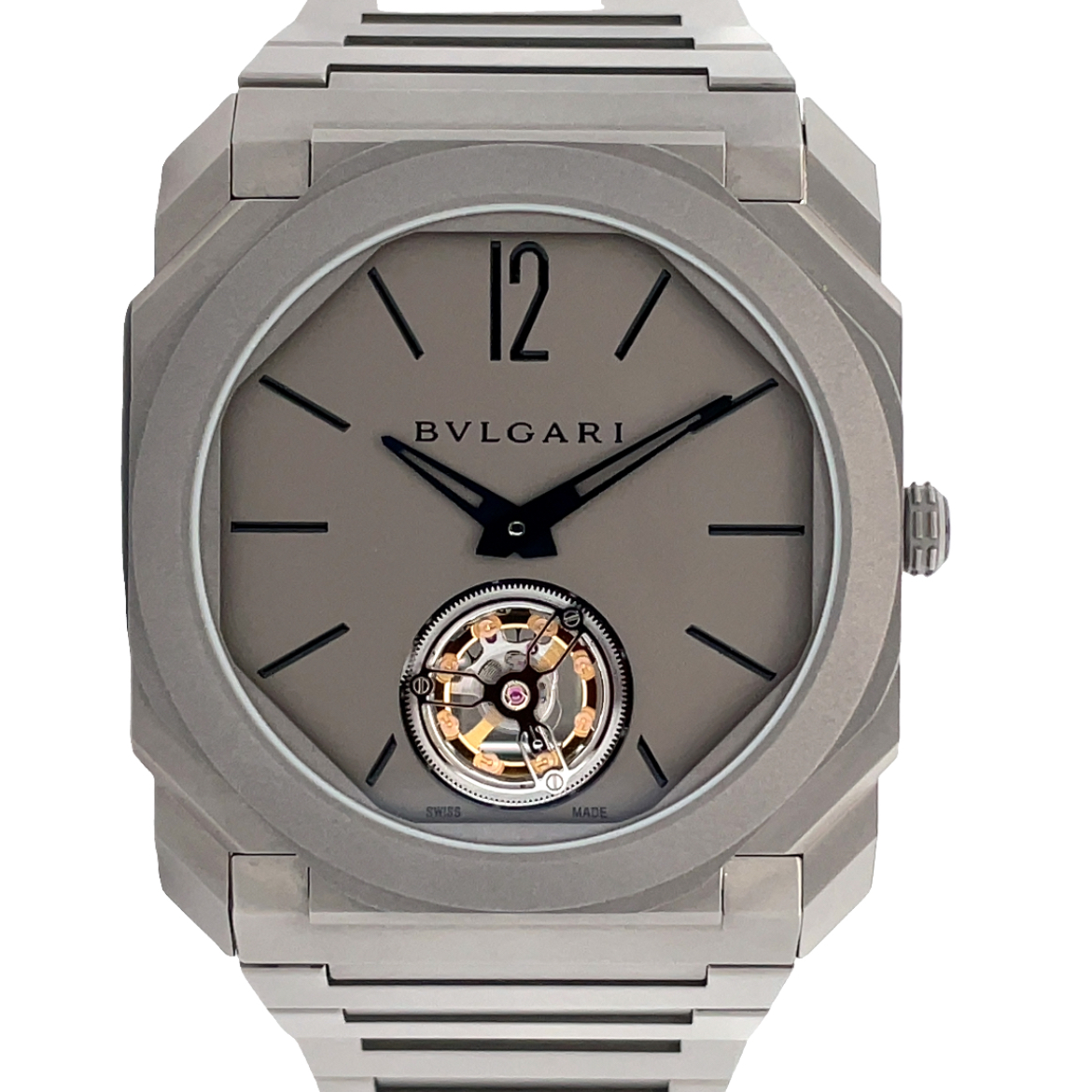 Bvlgari 40mm Octo Finissimo Tourbillon Ultra Thin Titanium J