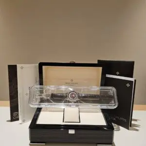 Patek Philippe 39.5mm World Time Flyback Chronograph “Singapore Edition” Limited 300pcs White Gold