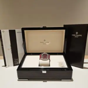Patek Philippe 35.6mm Ladies Aquanaut Singapore Edition “Limited 300pcs” Steel in box