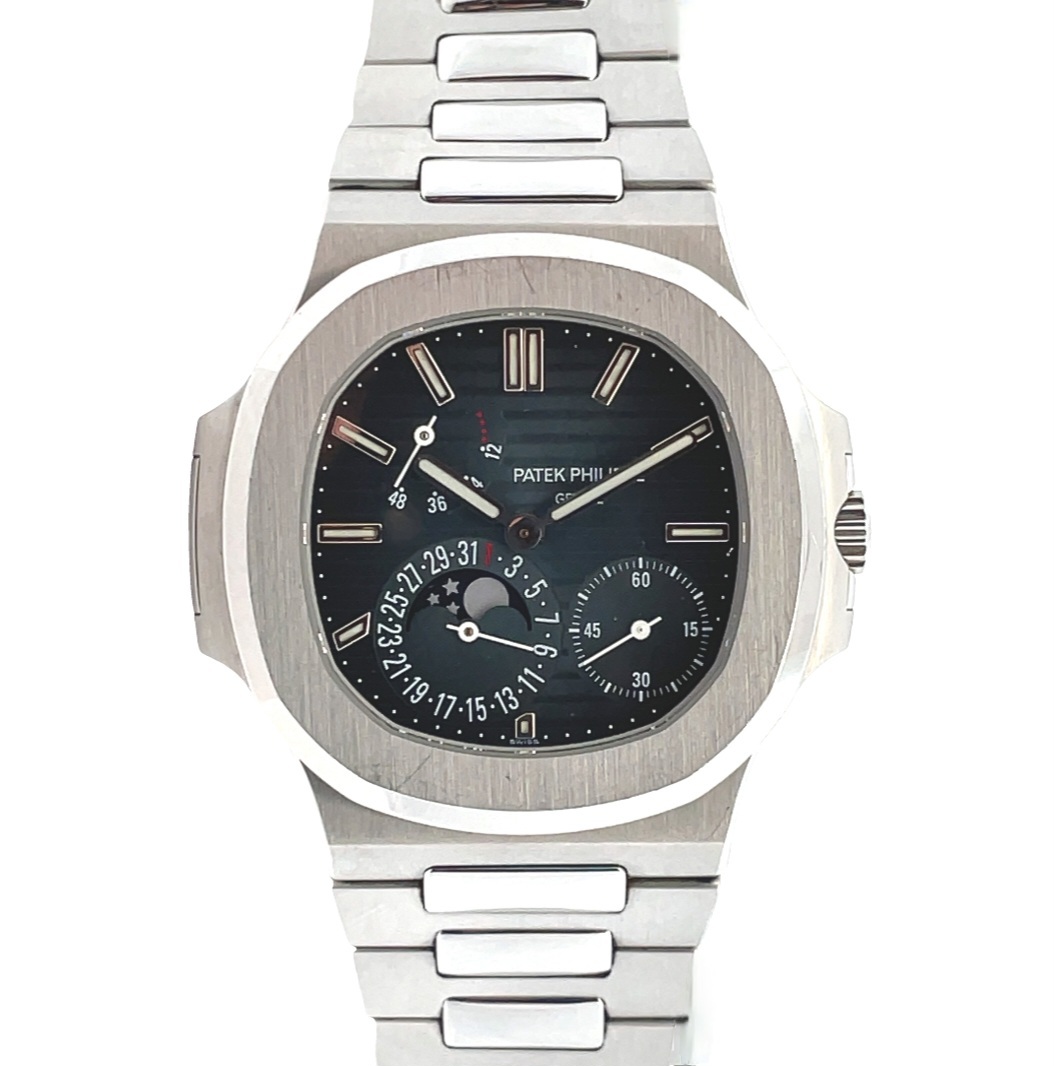 Patek Philippe 40mm Nautilus Moon Phases Steel - J.PENDULUM