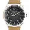 Patek Philippe 40mm Calatrava Charcoal Gray Dial White Gold front