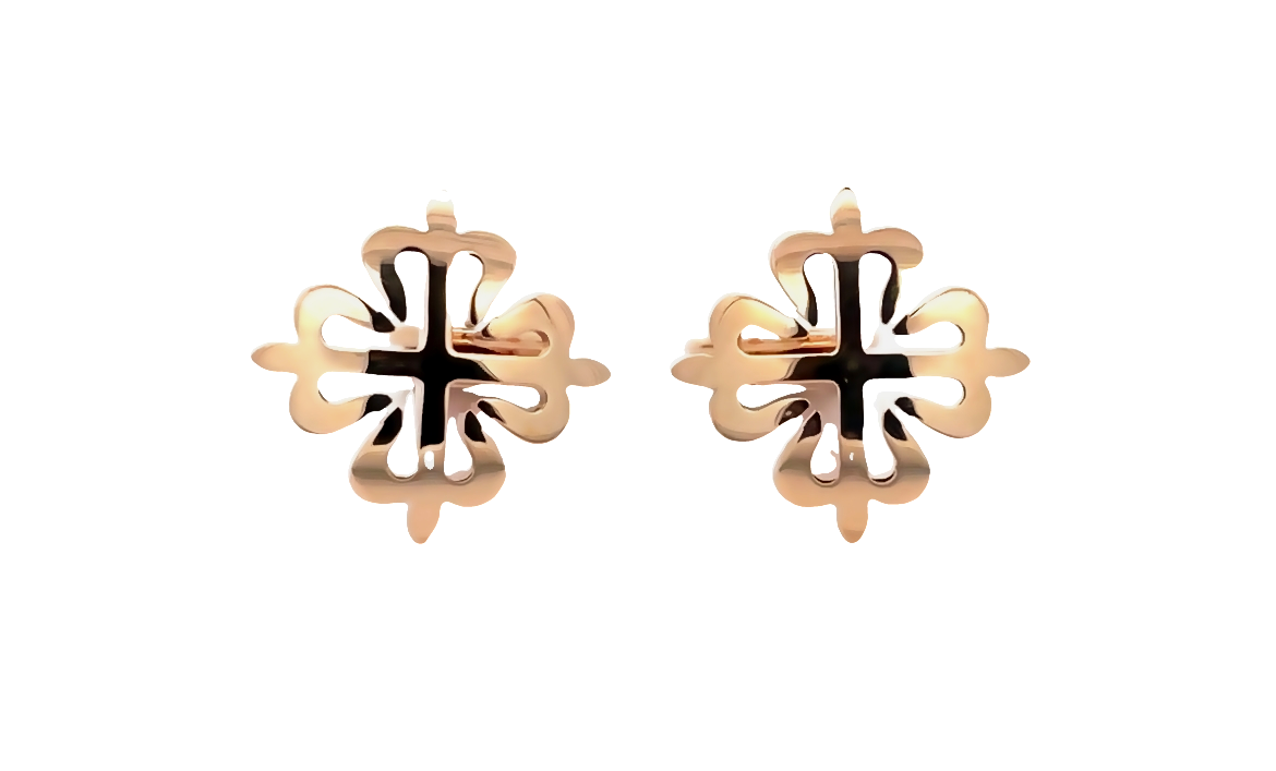 Patek Philippe Calatrava Cross Cufflinks Rose Gold J.PENDULUM