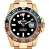 Rolex 40mm GMT-Master II “Rootbeer” Full Rose Gold front