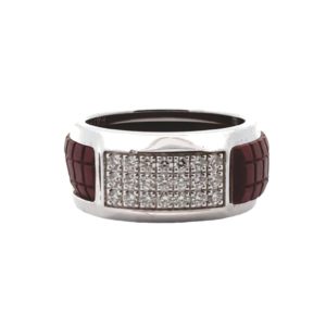 Patek Philippe Aquanaut Luce Ring White Gold and Diamonds front