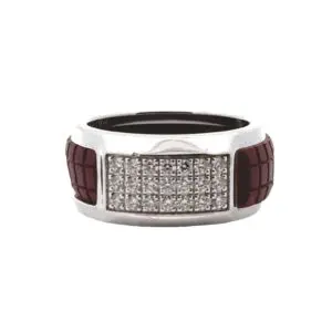 Patek Philippe Aquanaut Luce Ring White Gold and Diamonds front