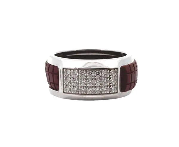 Patek Philippe Aquanaut Luce Ring White Gold and Diamonds front