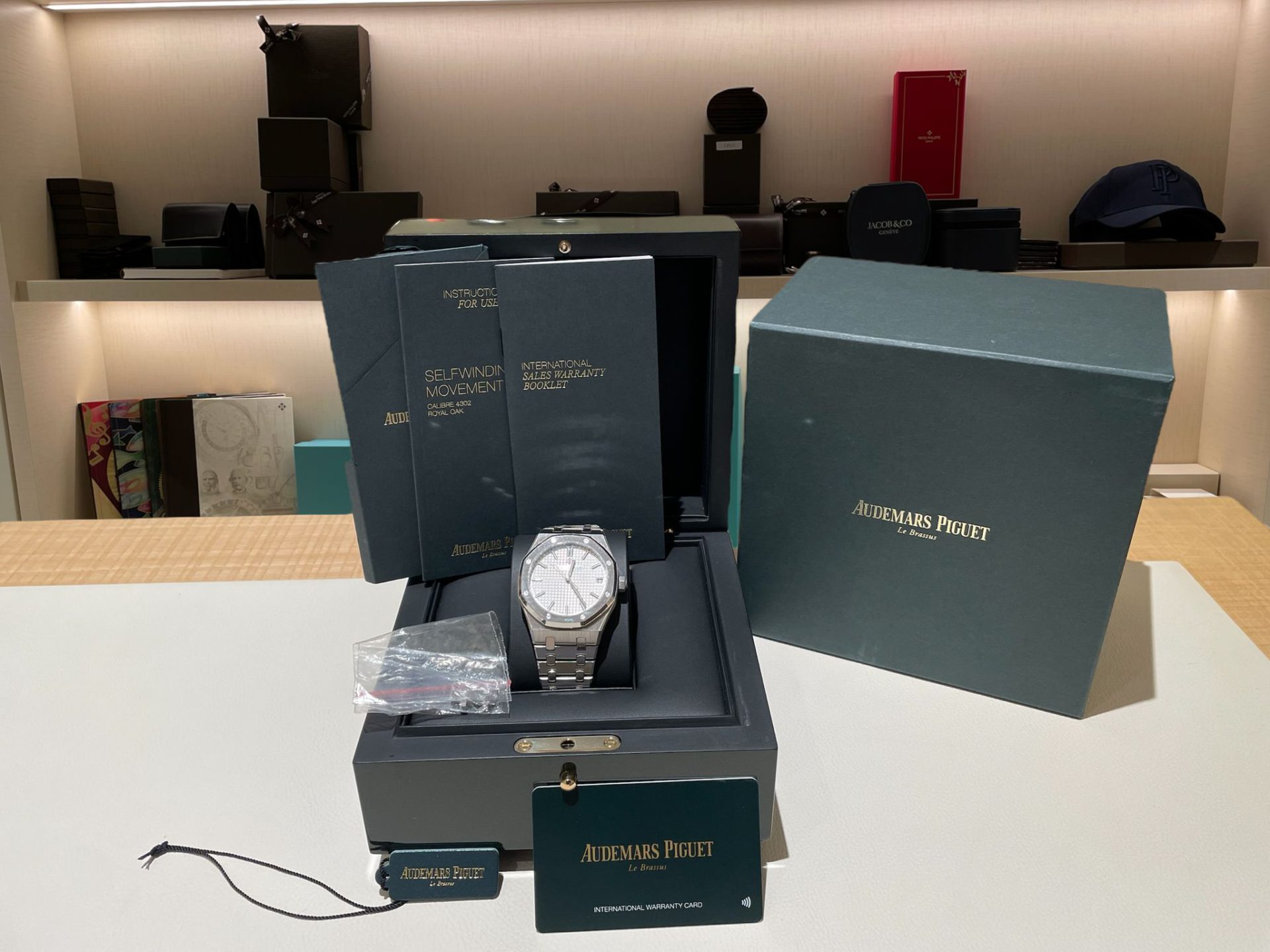 Audemars Piguet 41mm Royal Oak “White Dial” Steel