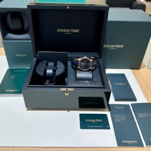 Audemars Piguet 41mm Code 11.59 Perpetual Calendar Rose Gold in box