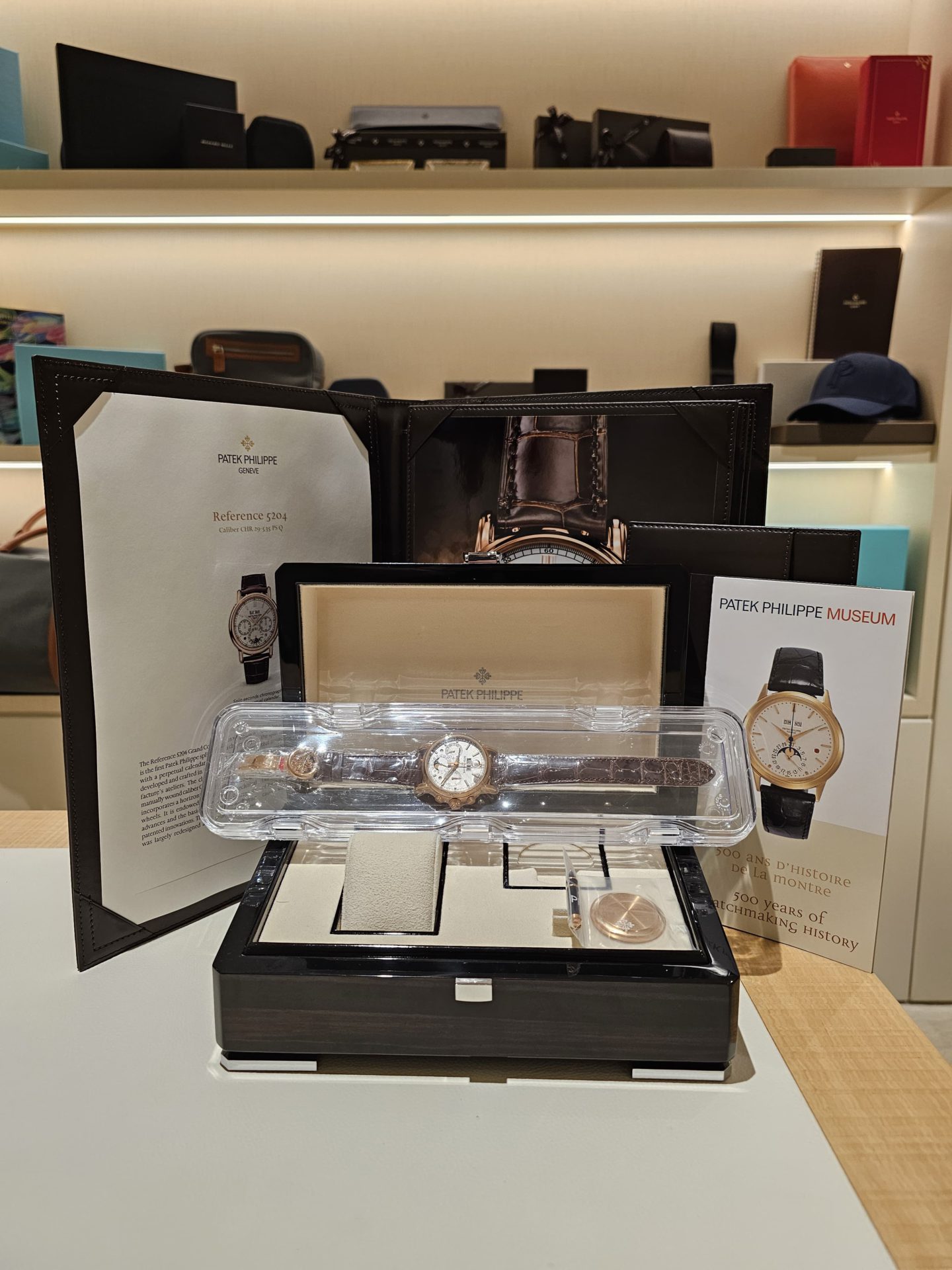 Patek Philippe 40mm "Discontinued" Split-Seconds Chronograph Perpetual Calendar "White Dial" Rose Gold - Image 2