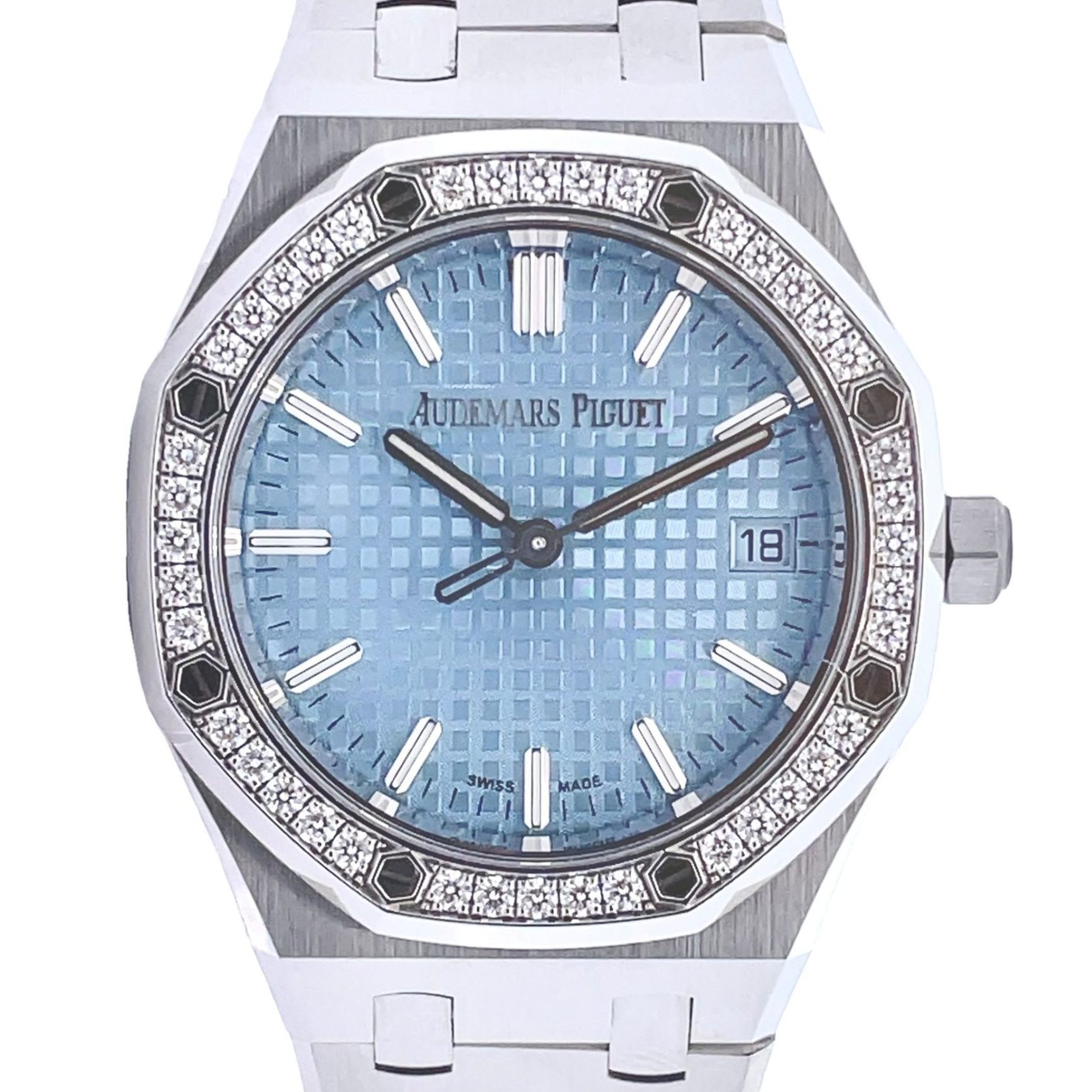 Audemars Piguet 34mm Royal Oak "Ice Blue Dial" Steel