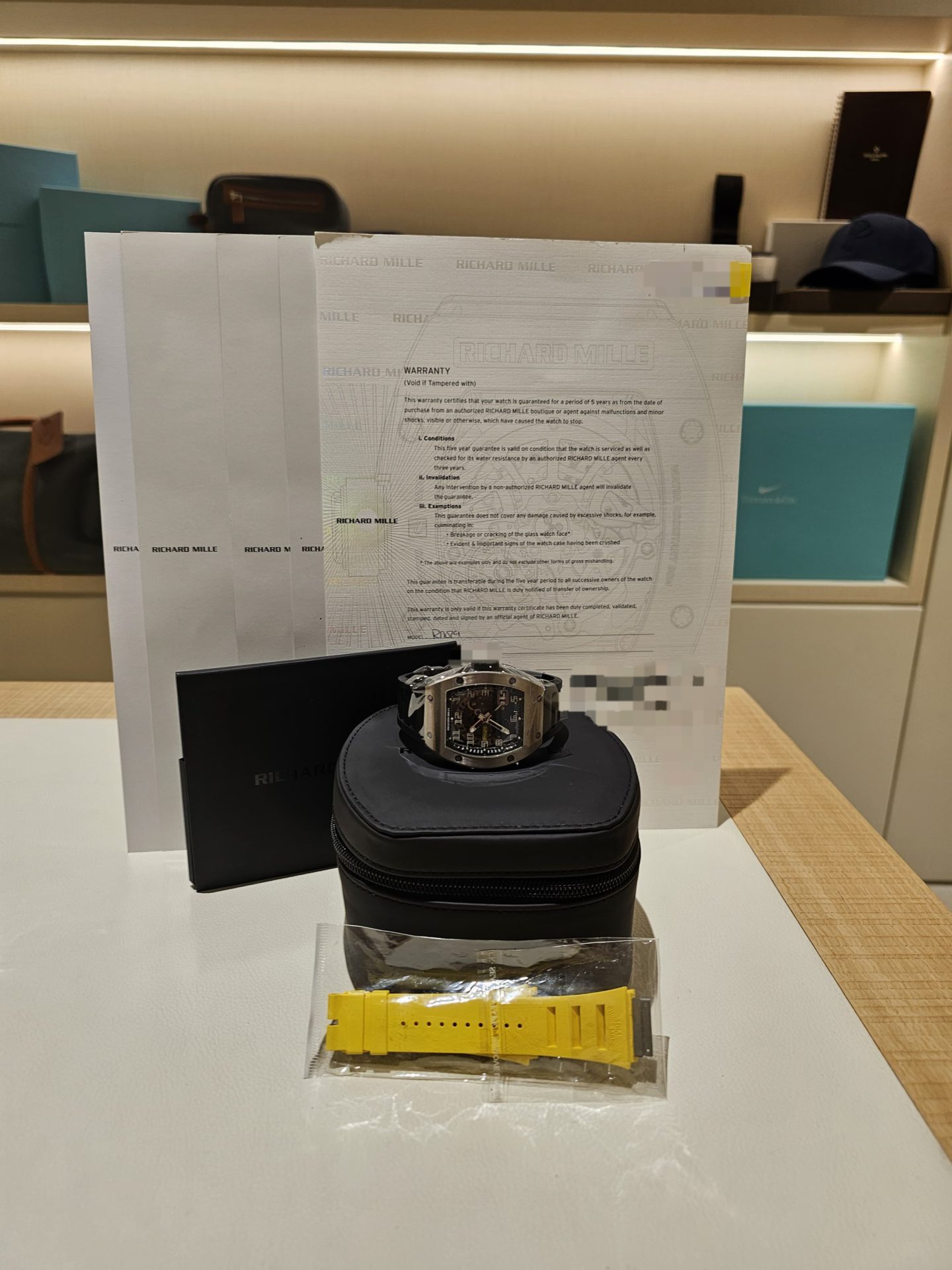 Richard Mille 48 x 39.7mm Automatic Winding With Oversize Date Titanium - Image 2