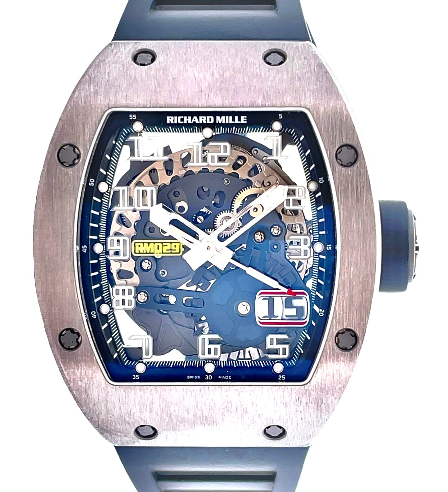 Richard Mille 48 x 39.7mm Automatic Winding With Oversize Date Titanium