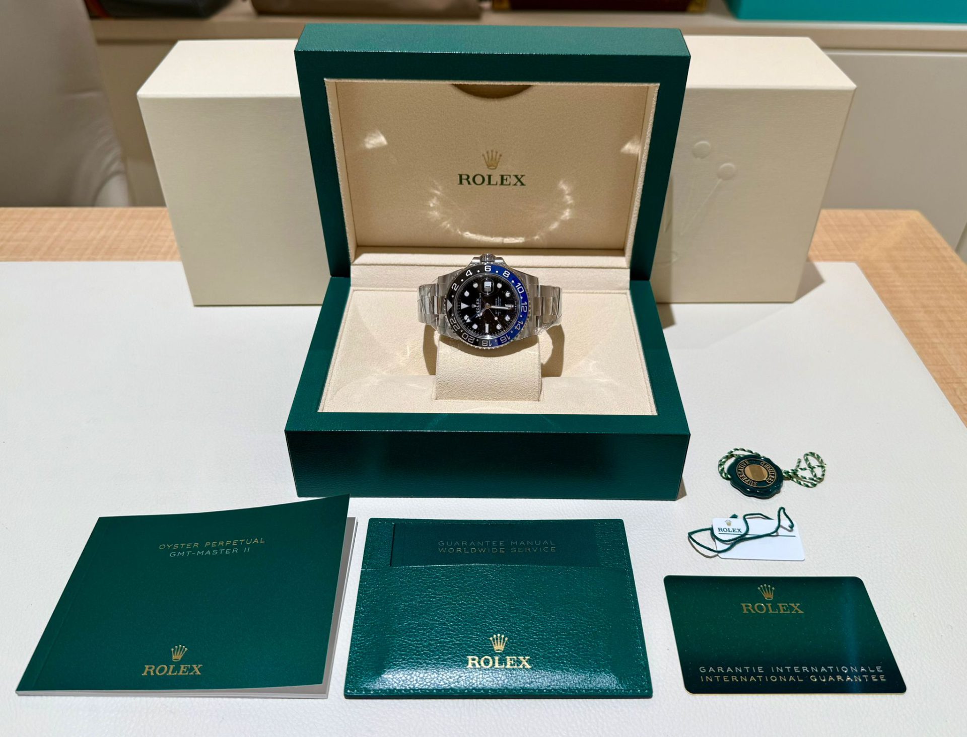 Rolex 40mm GMT-Master II "Batman" Oystersteel Stainless Steel - Image 2