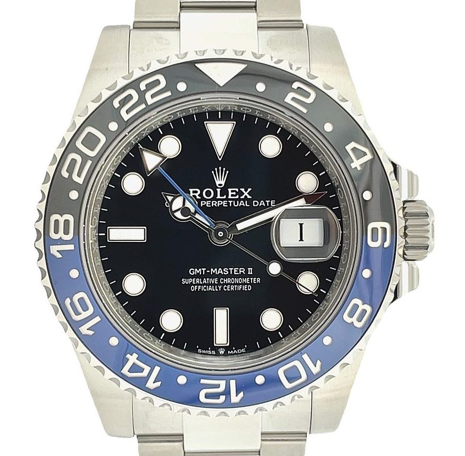 Rolex 40mm GMT-Master II "Batman" Oystersteel Stainless Steel