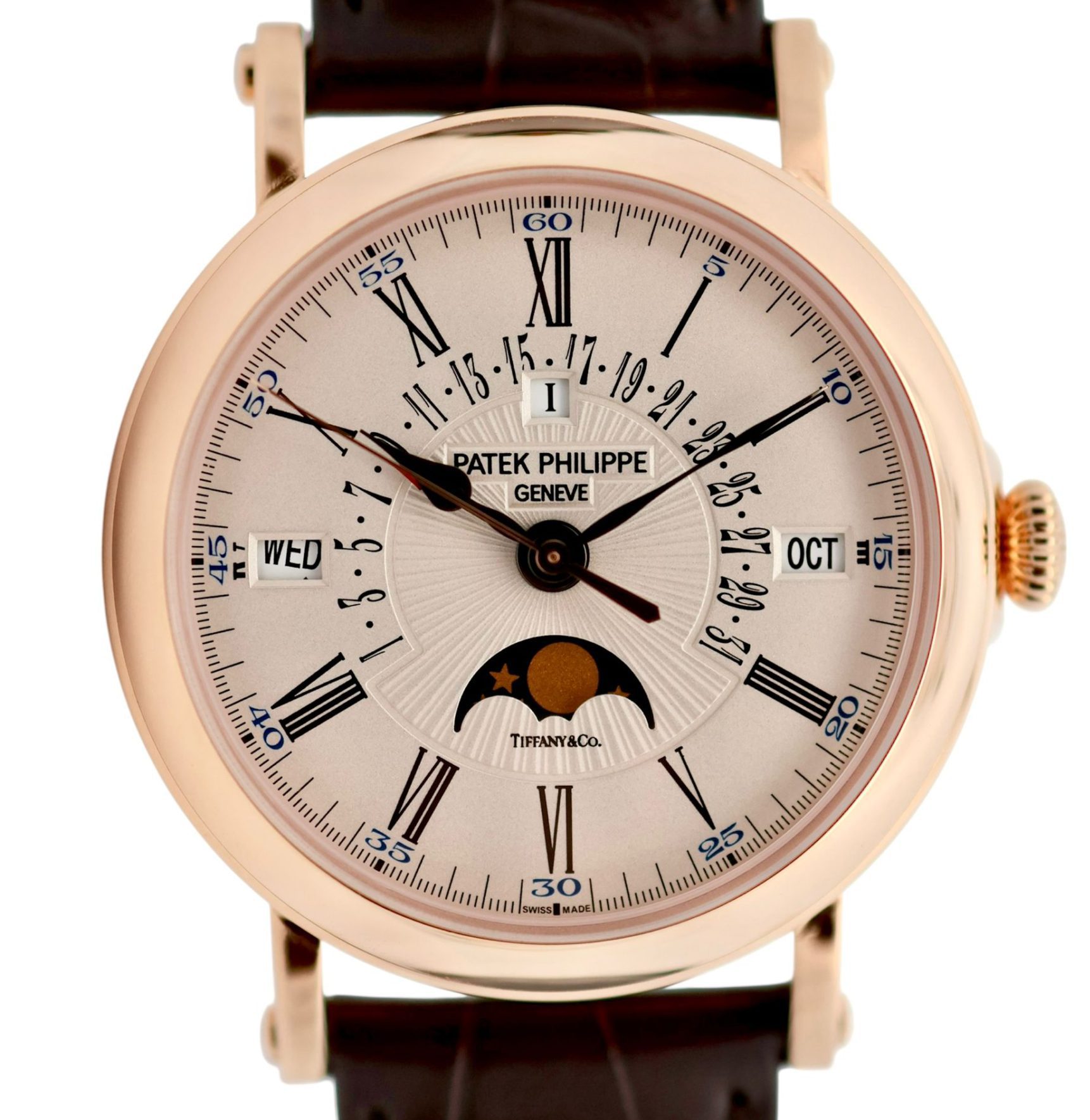 Patek Philippe Retrograde Perpetual Calendar Tiffany & Co. Stamped