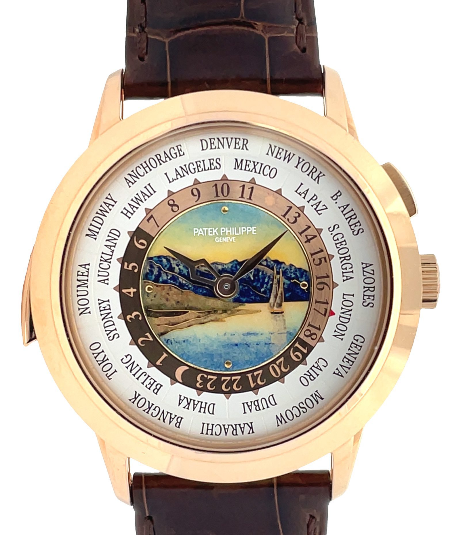 Patek Philippe 5531R World Time Minute Repeater Rose Gold