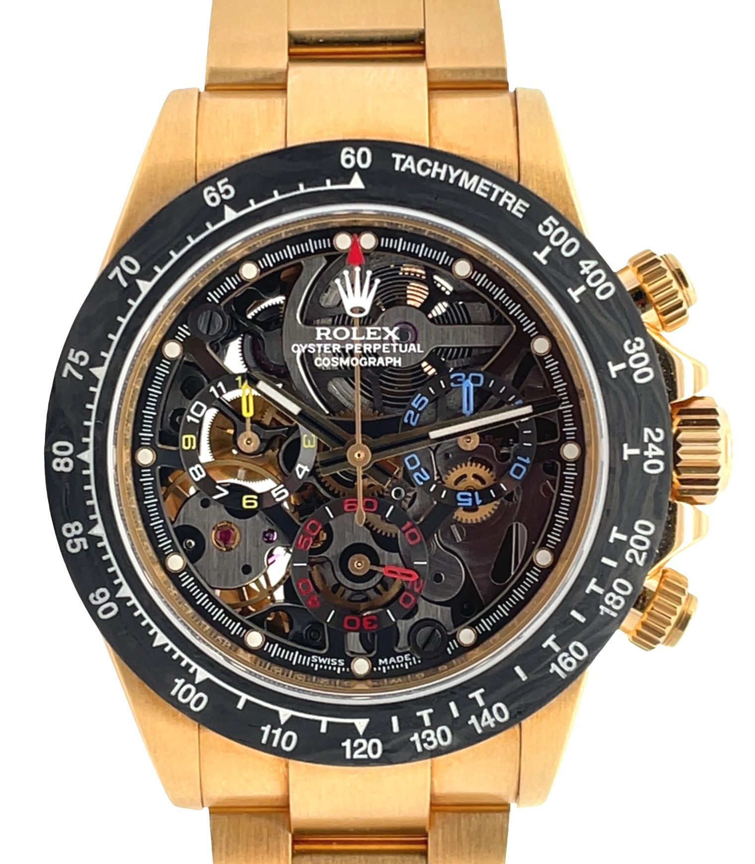 Rolex Artisans De Geneve Daytona Limited 42pcs "Lamontoya" Bracelet Yellow Gold