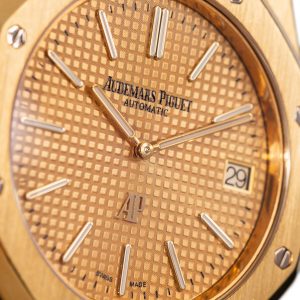 Alternative view of Audemars Piguet Royal Oak 15202BA “Bruno Mars” 24K Magic Limited 8 Pieces Yellow Gold