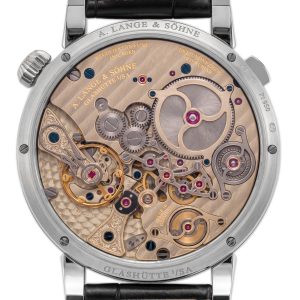 Alternative view of A.Lange & Sohne Zeitwerk Jumping Hours Decimal Minute Repeater Platinum