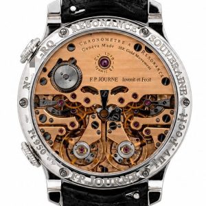 Alternative view of F.P Journe Chronomètre à Résonance 40mm Platinum