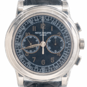 Patek Philippe Chronograph Lemania Movement "Single Sealed" Platinum