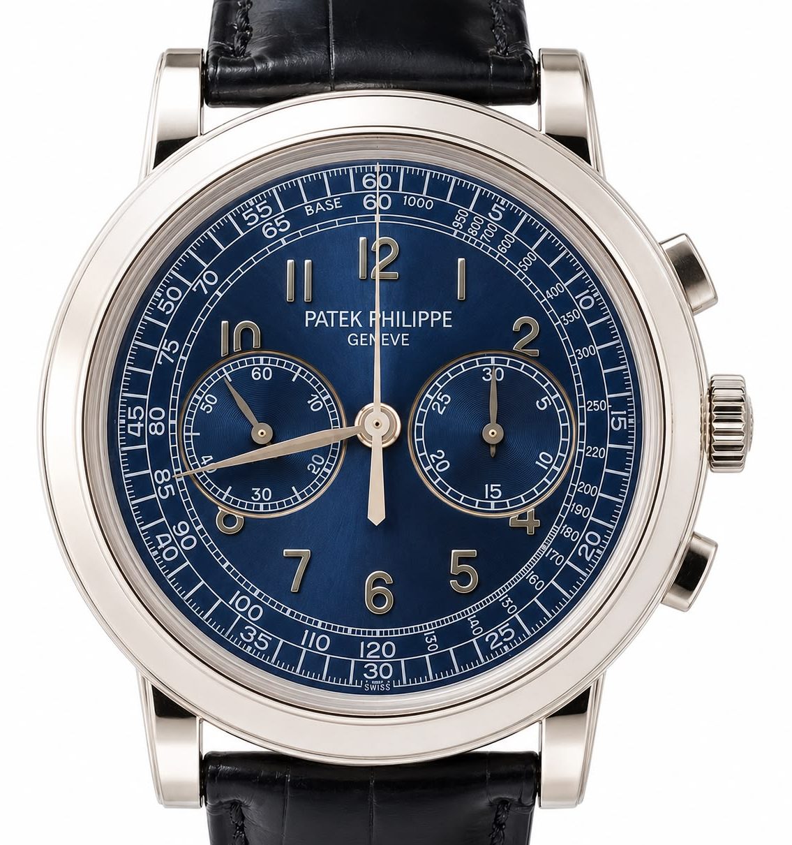 Patek Philippe Chronograph Lemania Movement "Single Sealed" Platinum