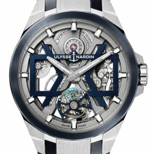 Ulysse Nardin Blast Skeleton Tourbillon Sandblasted with Blue Titanium