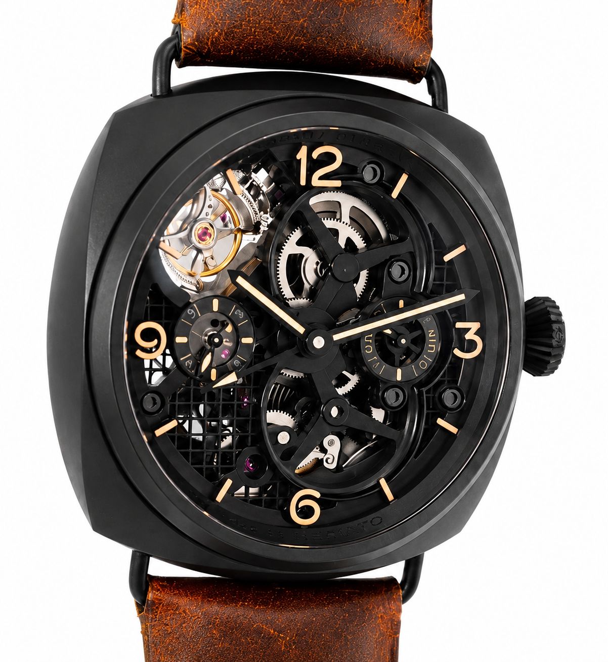 Panerai PAM00350 Lo Scienziato Radiomir Tourbillon GMT Ceramica 48mm - Image 3
