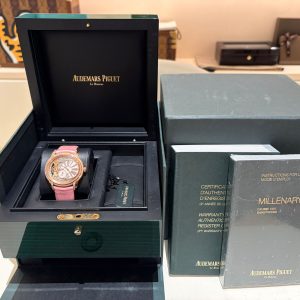 Alternative view of Audemars Piguet Ladies Millenary Rose Gold 43mm