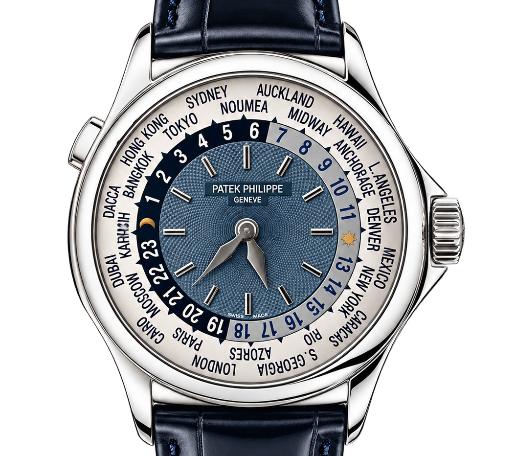 Patek Philippe World Time 37mm Platinum