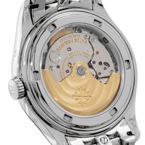 Alternative view of Patek Philippe Annual Calendar MoonPhase Bracelet Full WhiteGold