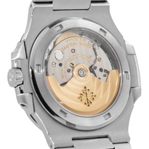 Alternative view of Patek Philippe Nautilus Stainless Steel 5711/1A Blue 40mm