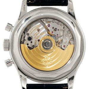 Alternative view of Patek Philippe Annual Calendar Chronograph "Grey Dial" Platinum