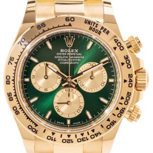 Rolex Daytona "John Mayer 2.0" Oyster Green Dial Yellow Gold