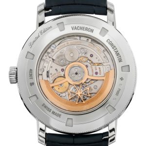 Alternative view of Vacheron Constantin Traditionnelle "Limited 370pcs" Perpetual Calendar Retrograde Date Platinum Openface