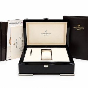 Alternative view of Patek Philippe Annual Calendar MoonPhase Bracelet Full WhiteGold