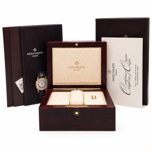 Alternative view of Patek Philippe World Time 37mm Platinum