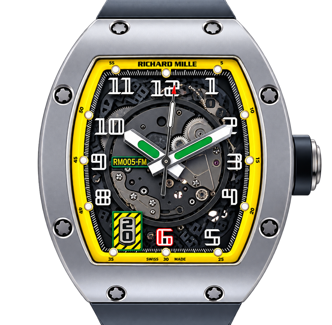 Richard Mille Felipe Massa 39mm Titanium