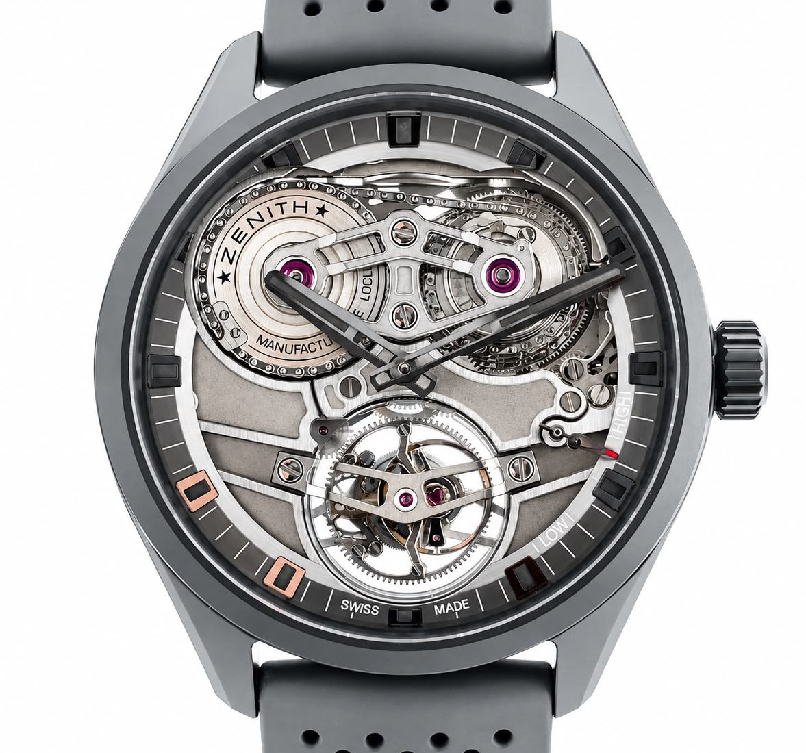 Zenith Academy GFJ Tourbillon Chain & Fusee Constant Force Ceramic